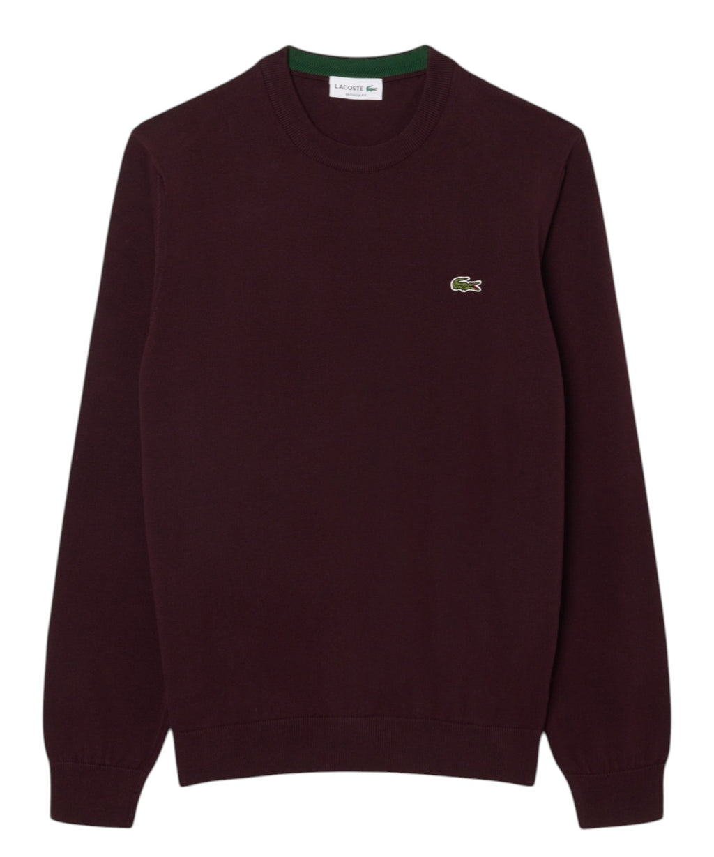 Pullover Lacoste Uomo in Cotone Organico