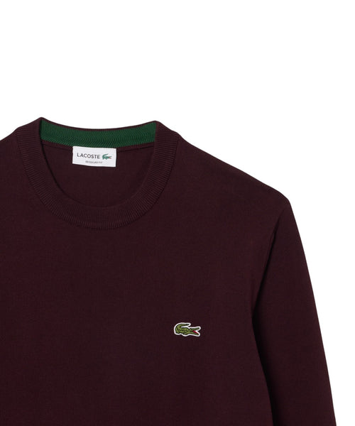 Pullover Lacoste Uomo in Cotone Organico