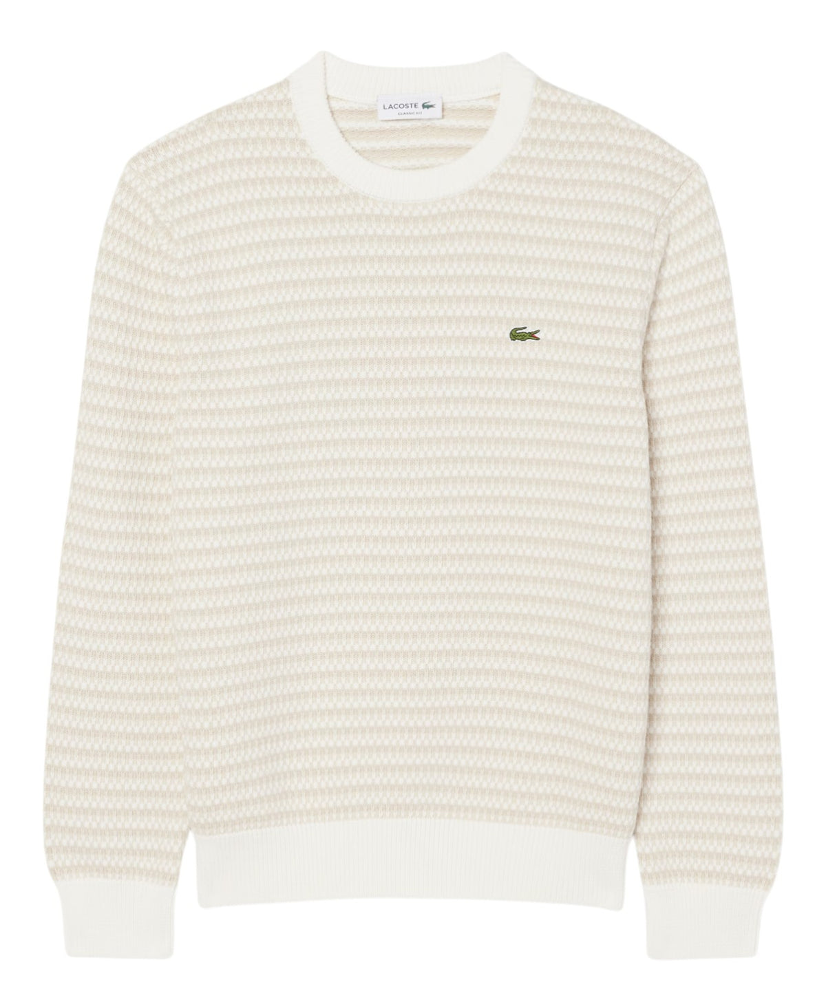 Maglione Lacoste Jacquard in Cotone