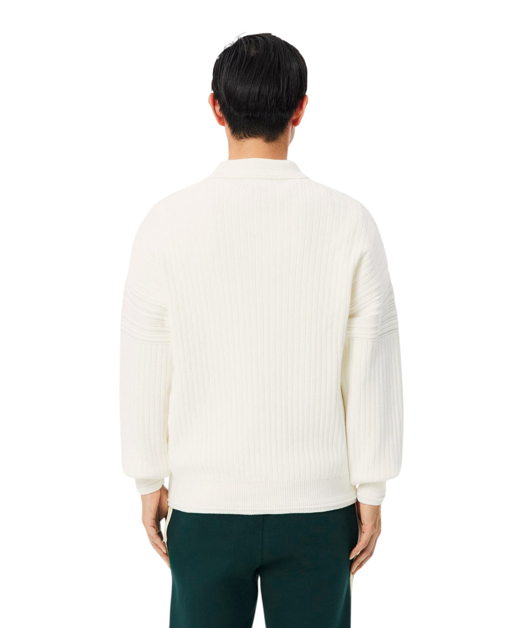 Maglione Uomo Cotone Organico Lacoste Relaxed Fit