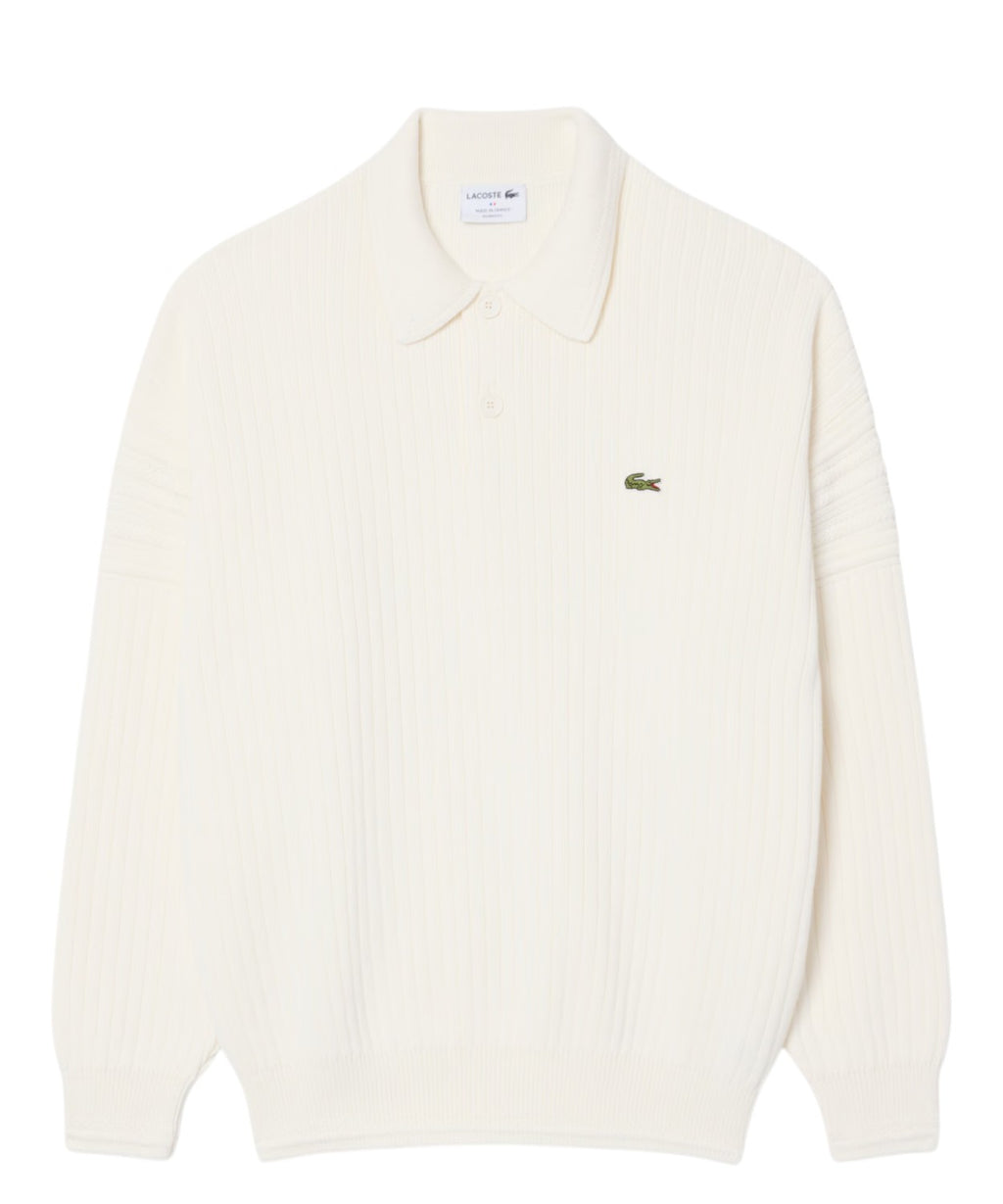 Maglione Uomo Cotone Organico Lacoste Relaxed Fit