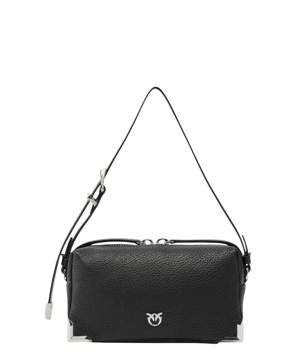 Borsa Pinko Bauletto Trittico Mini Pelle con Logo