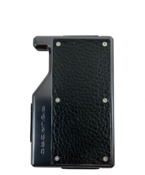Portacarte Piquadro RFID MagSafe in Alluminio e Pelle