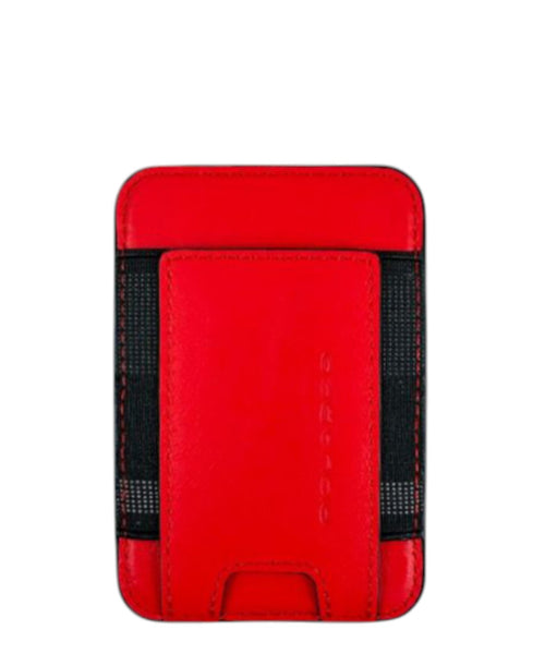 Portacarte MagSafe in Pelle con RFID di Piquadro