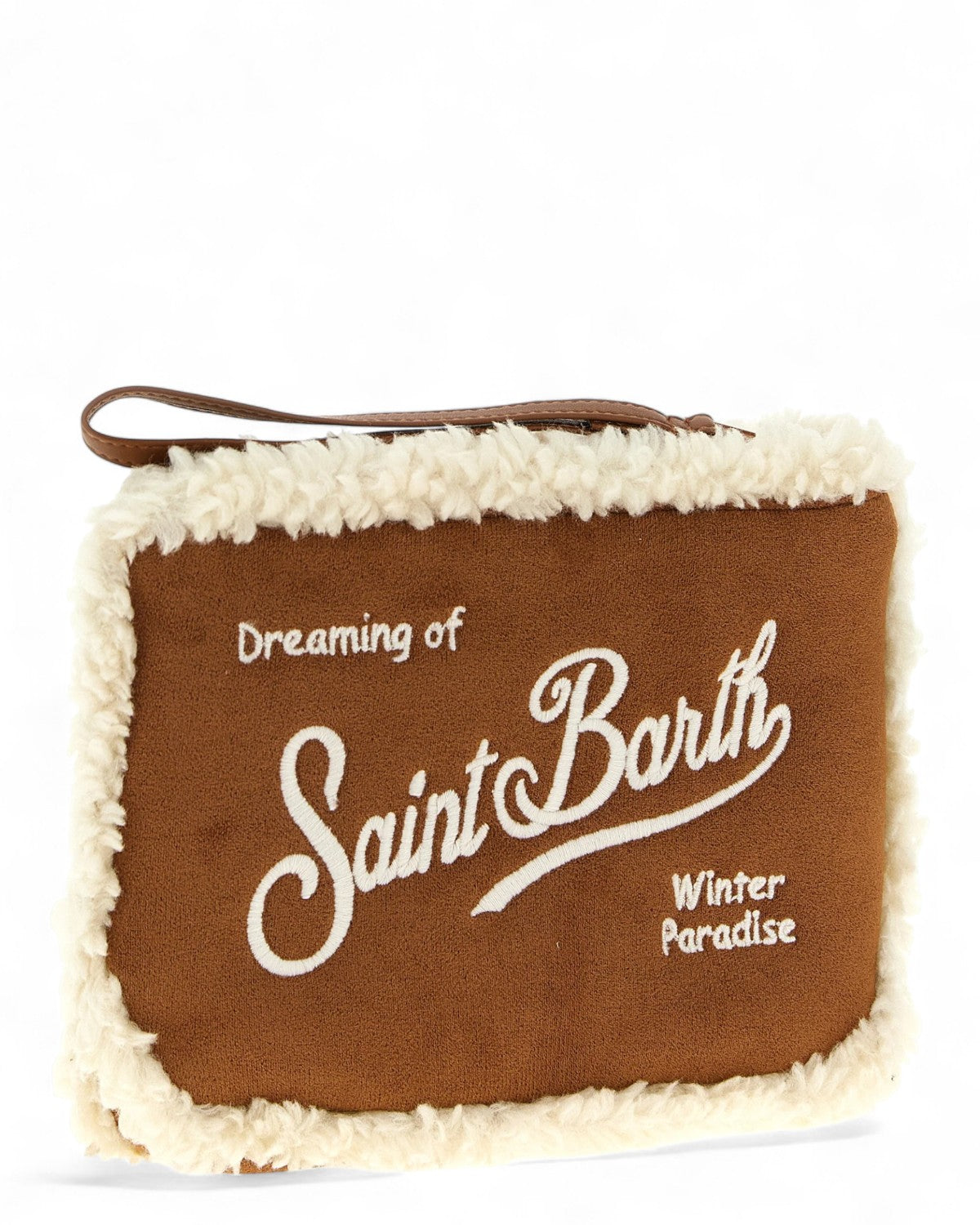 Pochette Aline Shearling-Mc2 Saint Barth-Pochette-Vittorio Citro Boutique