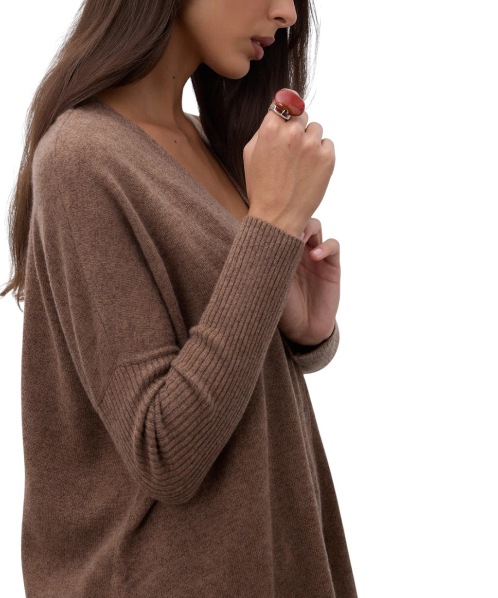 Maglia Poncho Alicia in Cashmere