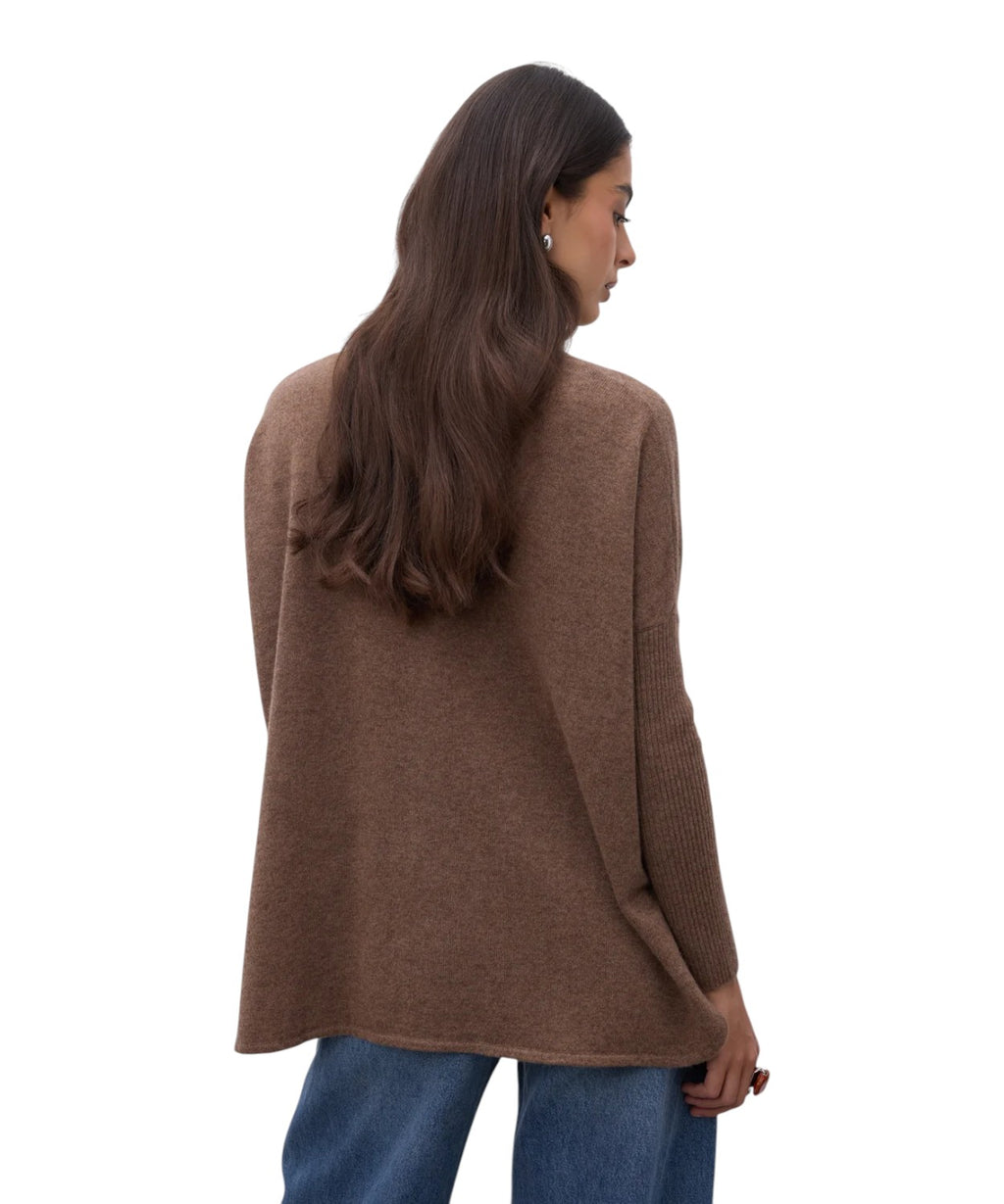 Maglia Poncho Alicia in Cashmere