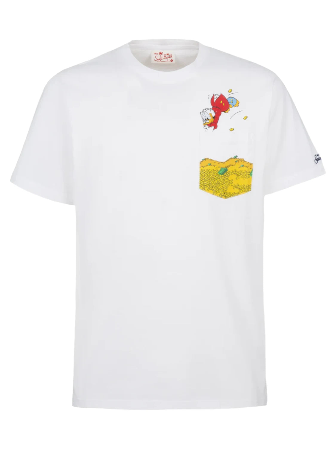T-Shirt Uomo Austin con Stampa Zio Paperone: ©Edizione Speciale Disney-Mc2 Saint Barth-T-shirt-Vittorio Citro Boutique