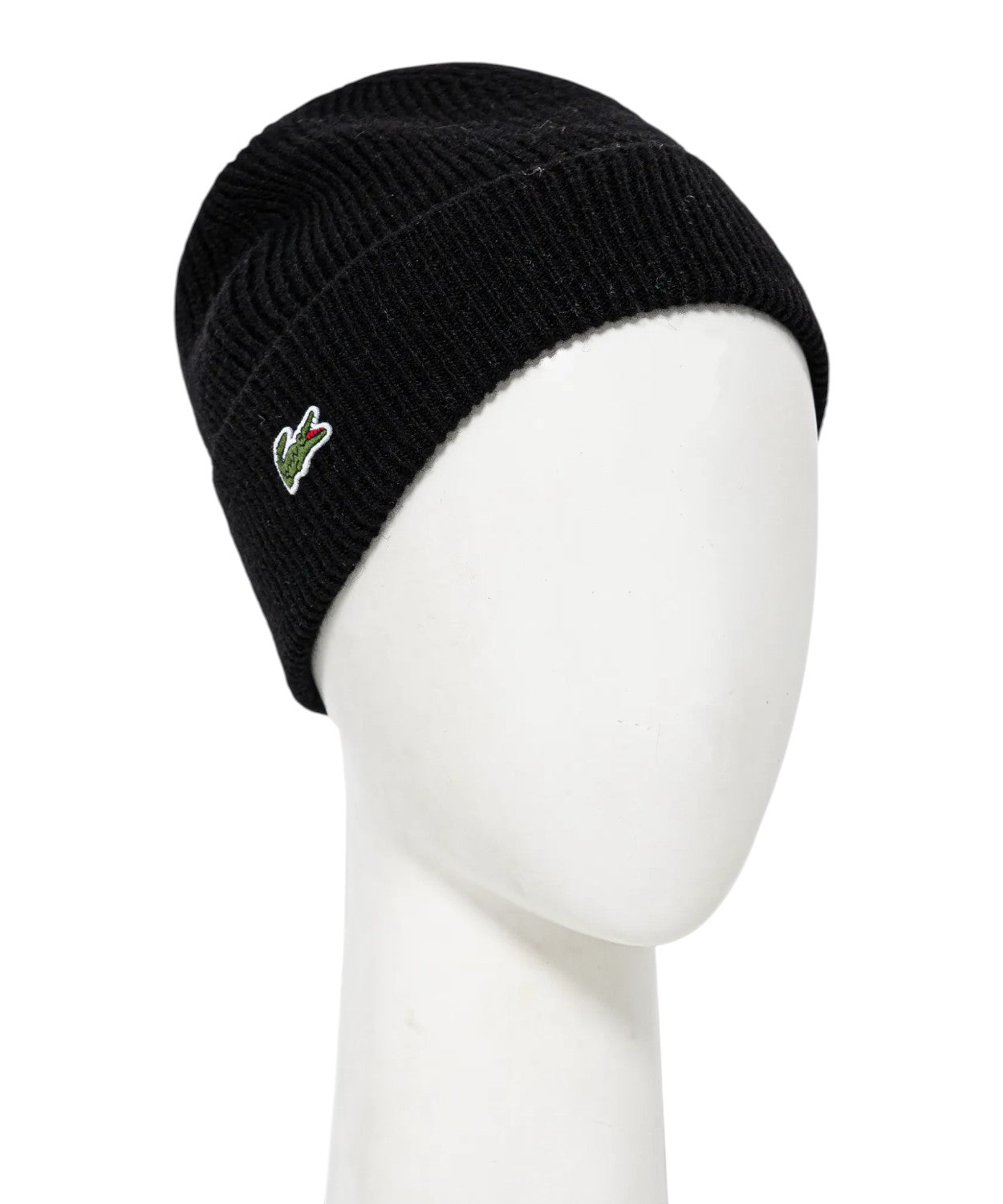Set Cappello e Sciarpa Lacoste in Lana a Tinta Unita