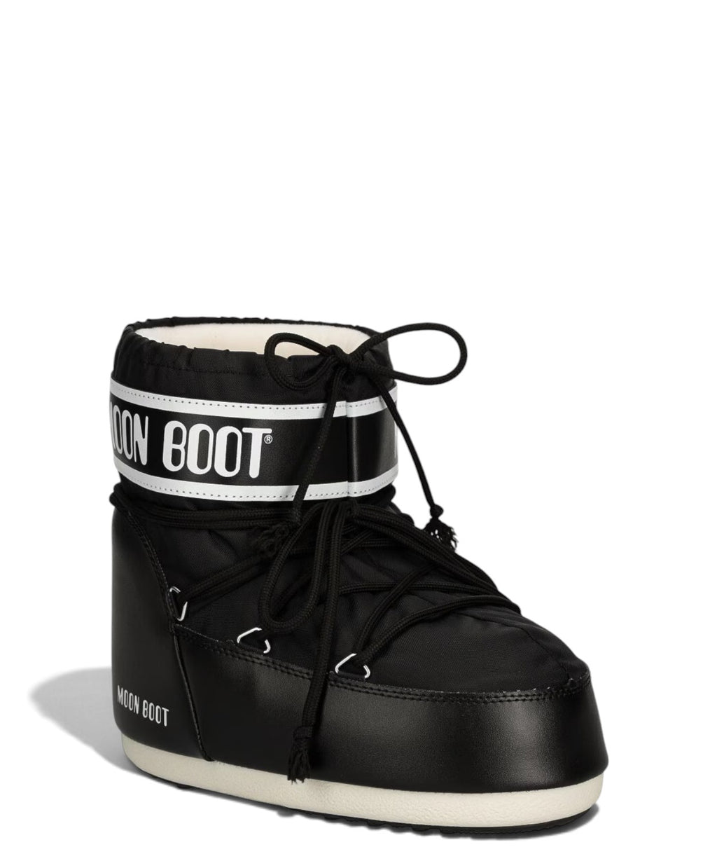 Sniego ilgaauliai batai Moon Boot MB Icon Low Nylon su platforma