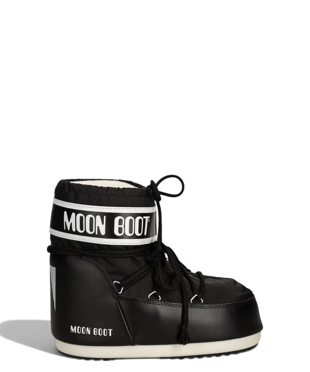 Sniego ilgaauliai batai Moon Boot MB Icon Low Nylon su platforma