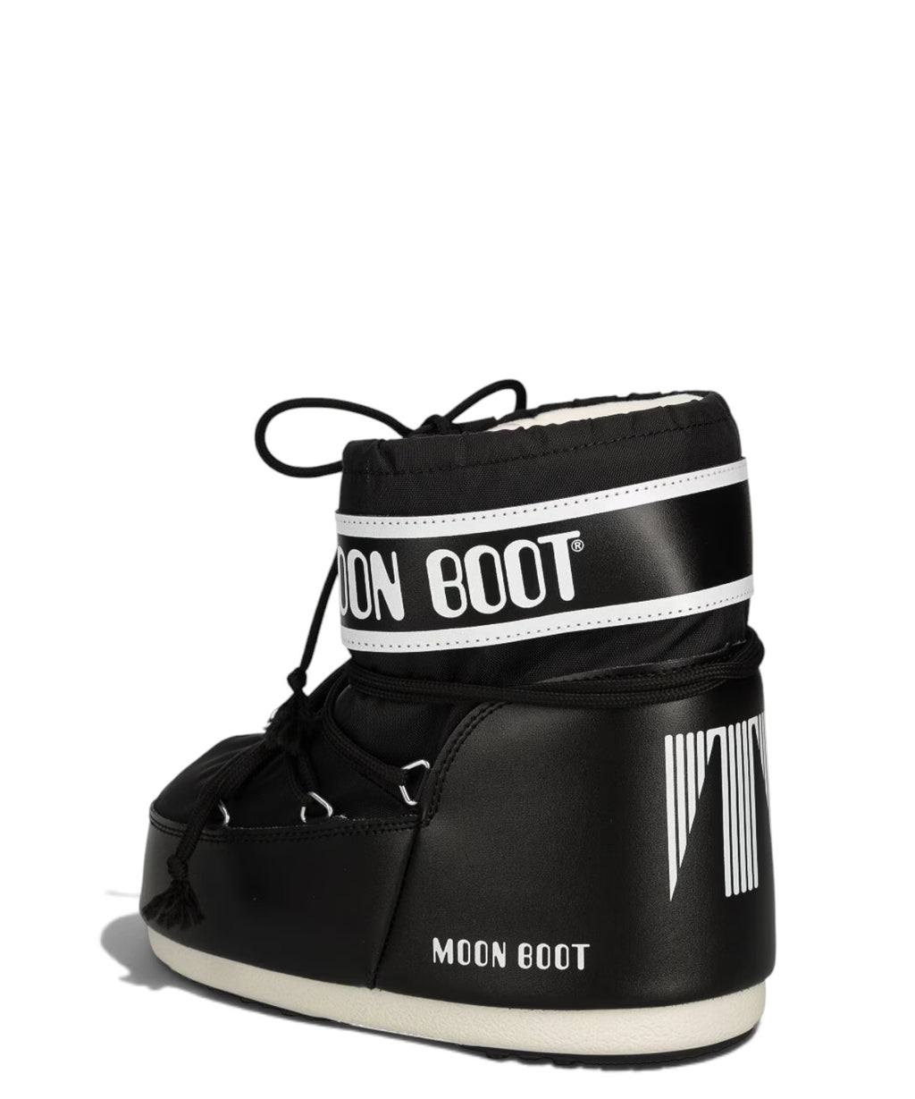 Sniego ilgaauliai batai Moon Boot MB Icon Low Nylon su platforma