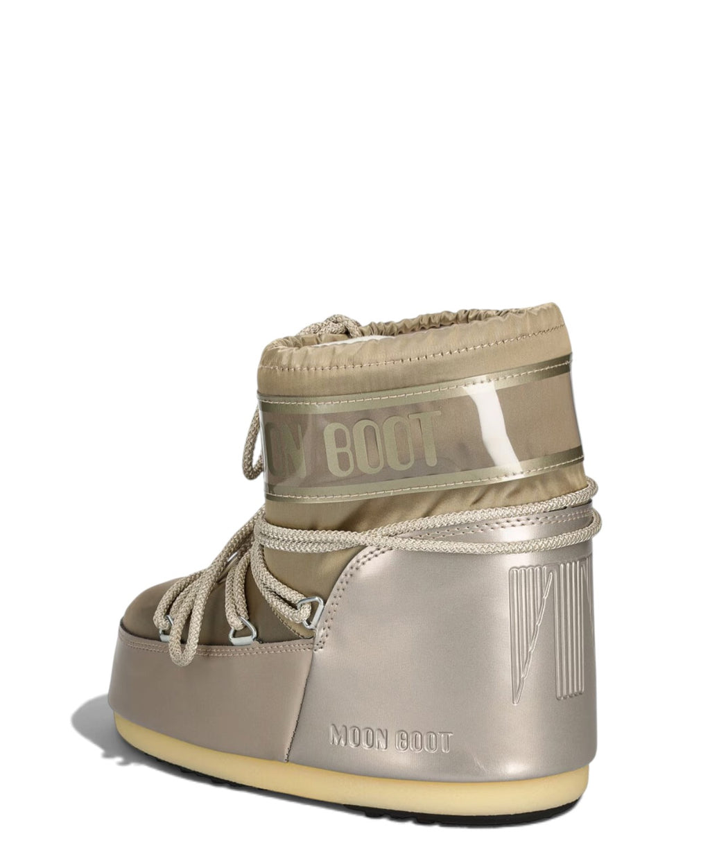 Stivali da Neve Moon Boot MB Icon Low Glance con Plateau