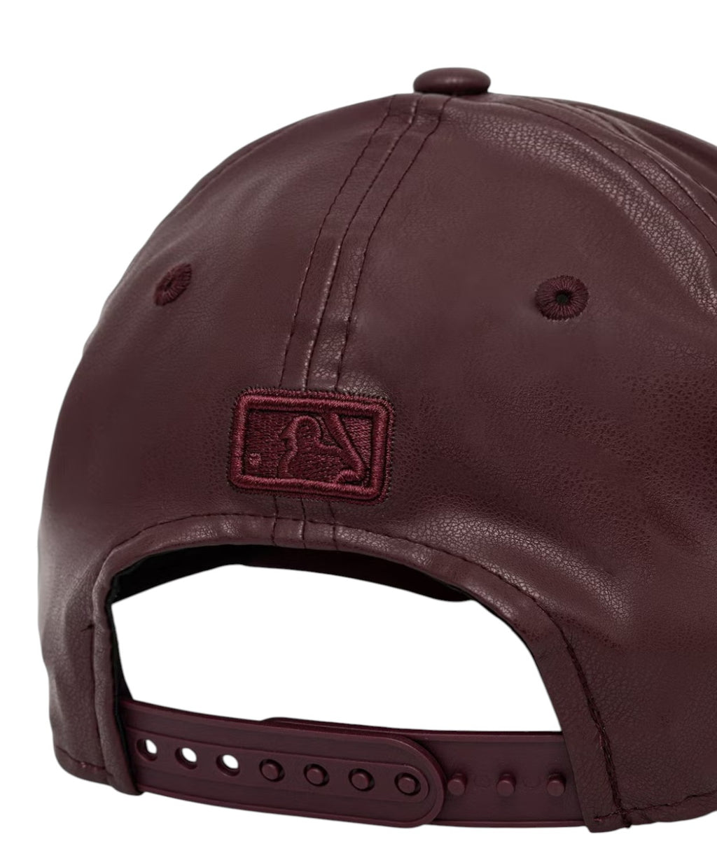 Berretto New Era Diamante PU 9FORTY® MC in Similpelle