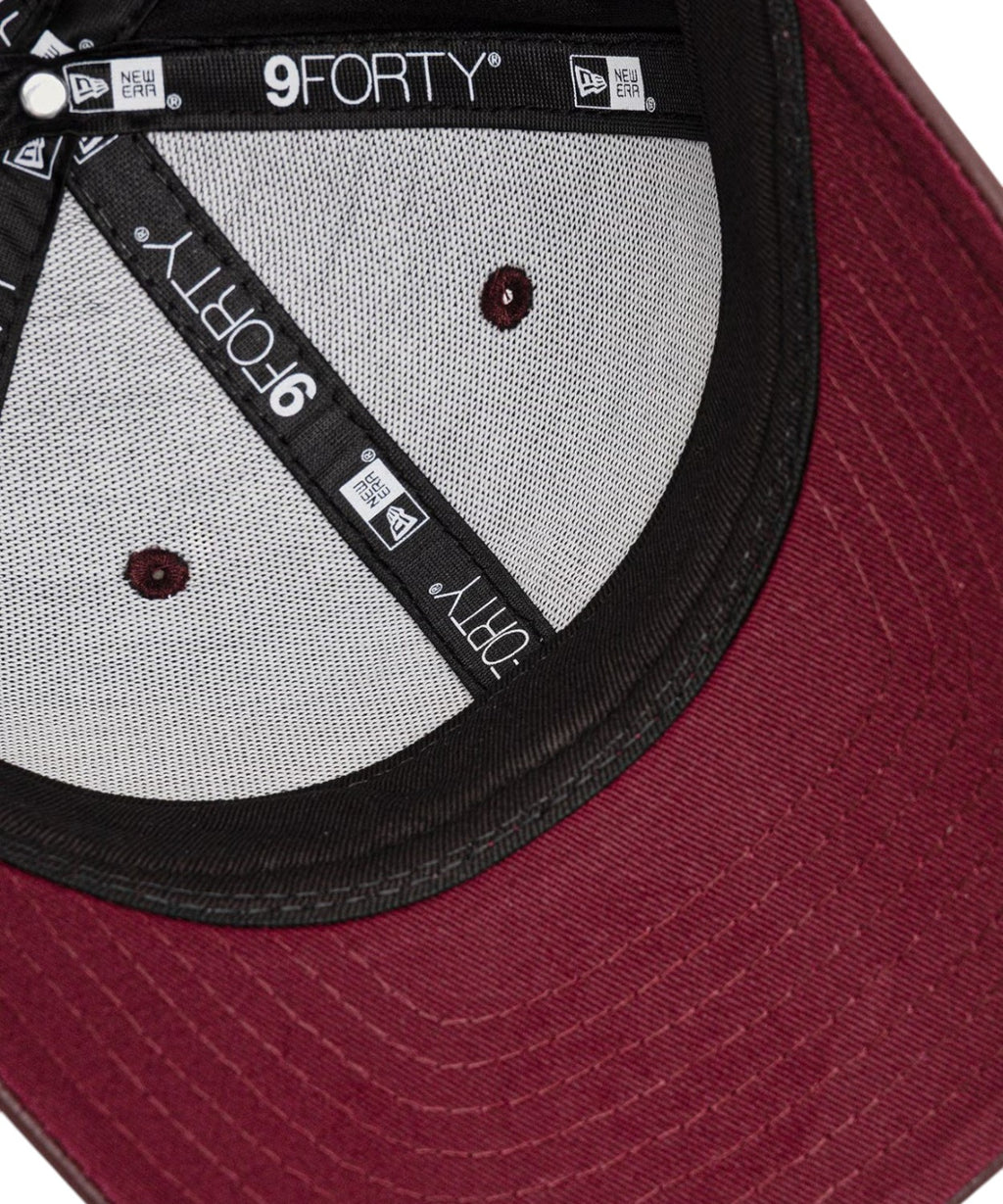 Berretto New Era Diamante PU 9FORTY® MC in Similpelle