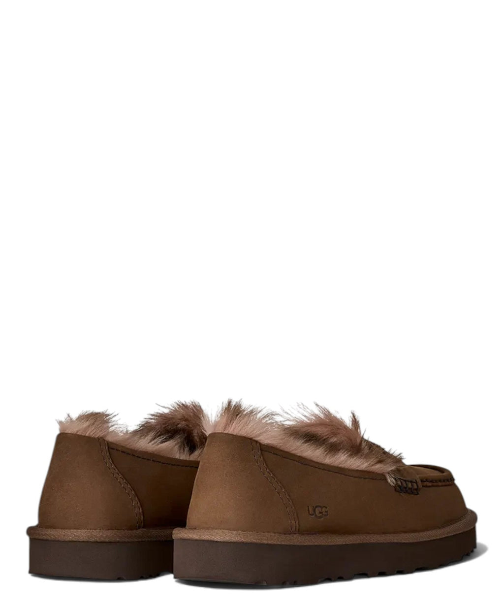 Loafers til kvinder UGG W Ellis Nubuck Loafer i nubuck