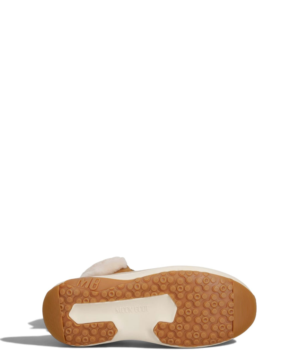 City Shearling Mid Stivali da Neve Donna in Pelle Scamosciata