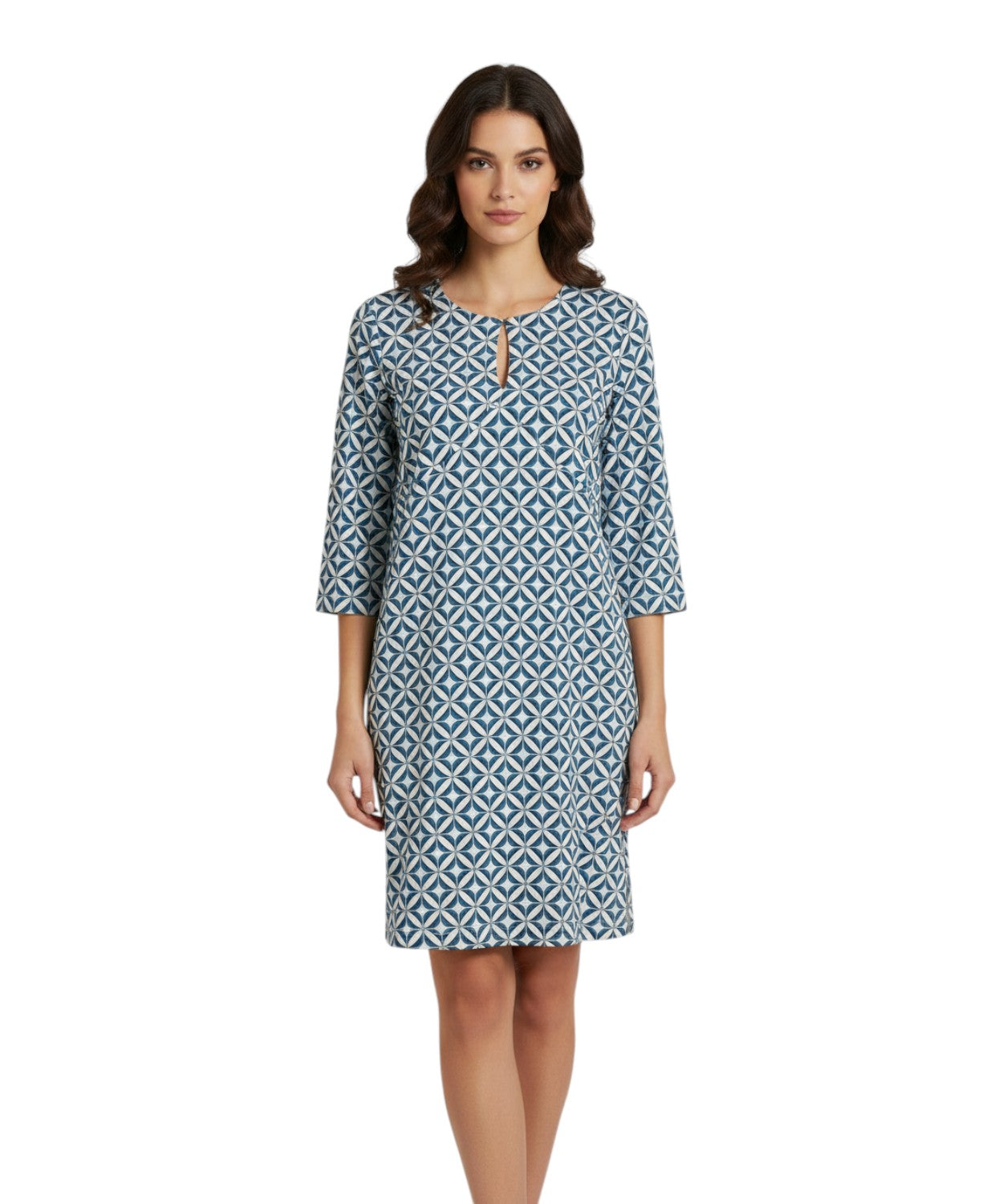 Abito Max Mara Beachwear con fantasia jacquard