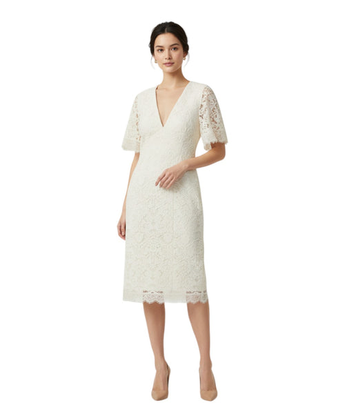 Abito Twinset Pizzo con Scollo a V Elegante