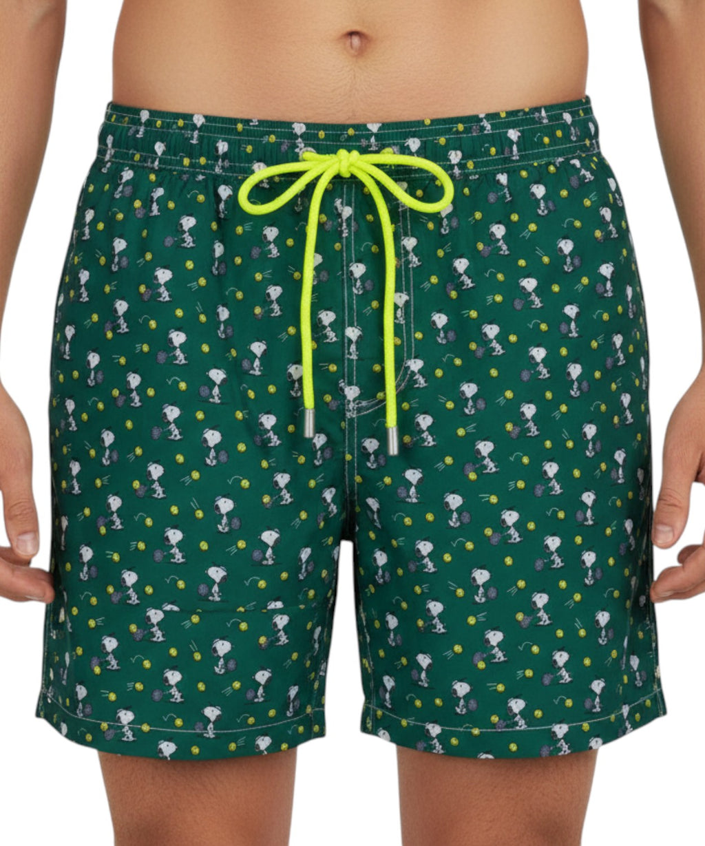 Men's Swimsuit MC2 Saint Barth Snoopy Padel Print