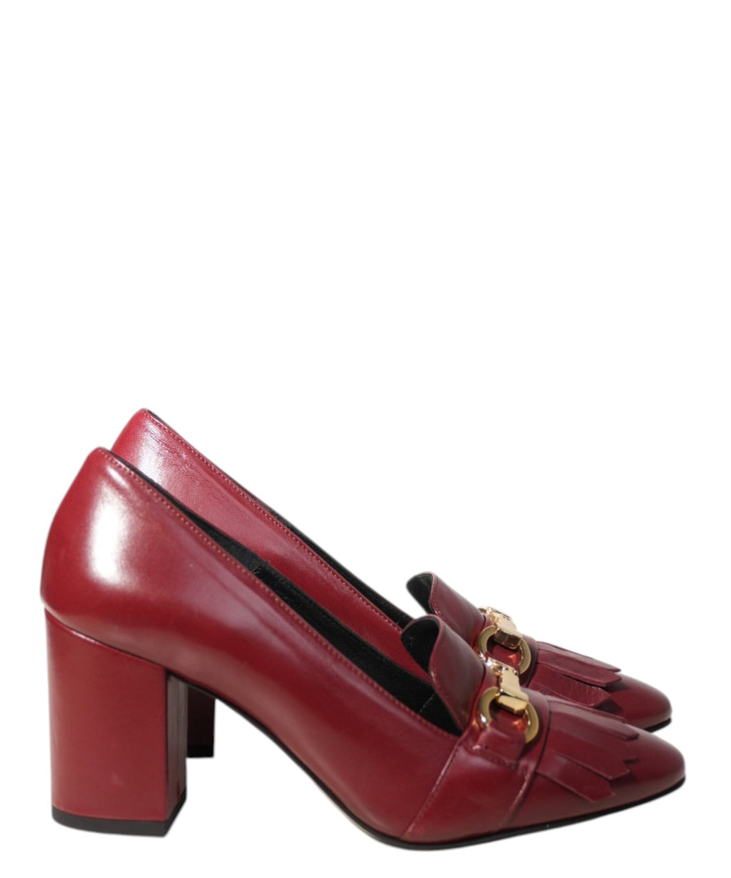 Décolleté Donna in Nappa Rubino - Franco Russo