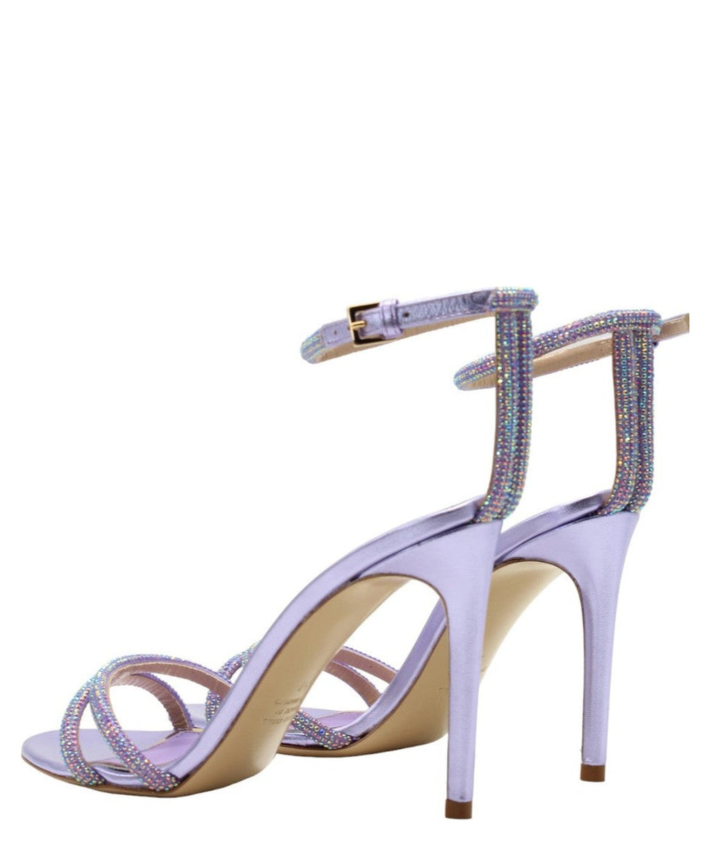 Sandalo Lady con Cinturino e Strass-NINALILOU-Sandali-Vittorio Citro Boutique