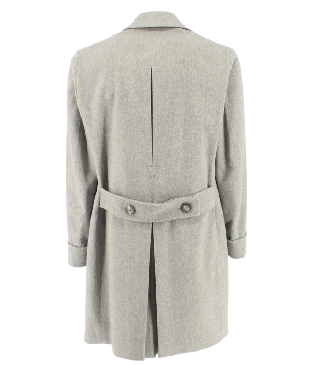 Cappotto Uomo GiCapri Doppiopetto con Tasche a Toppa-GI CAPRI-Cappotti-Vittorio Citro Boutique