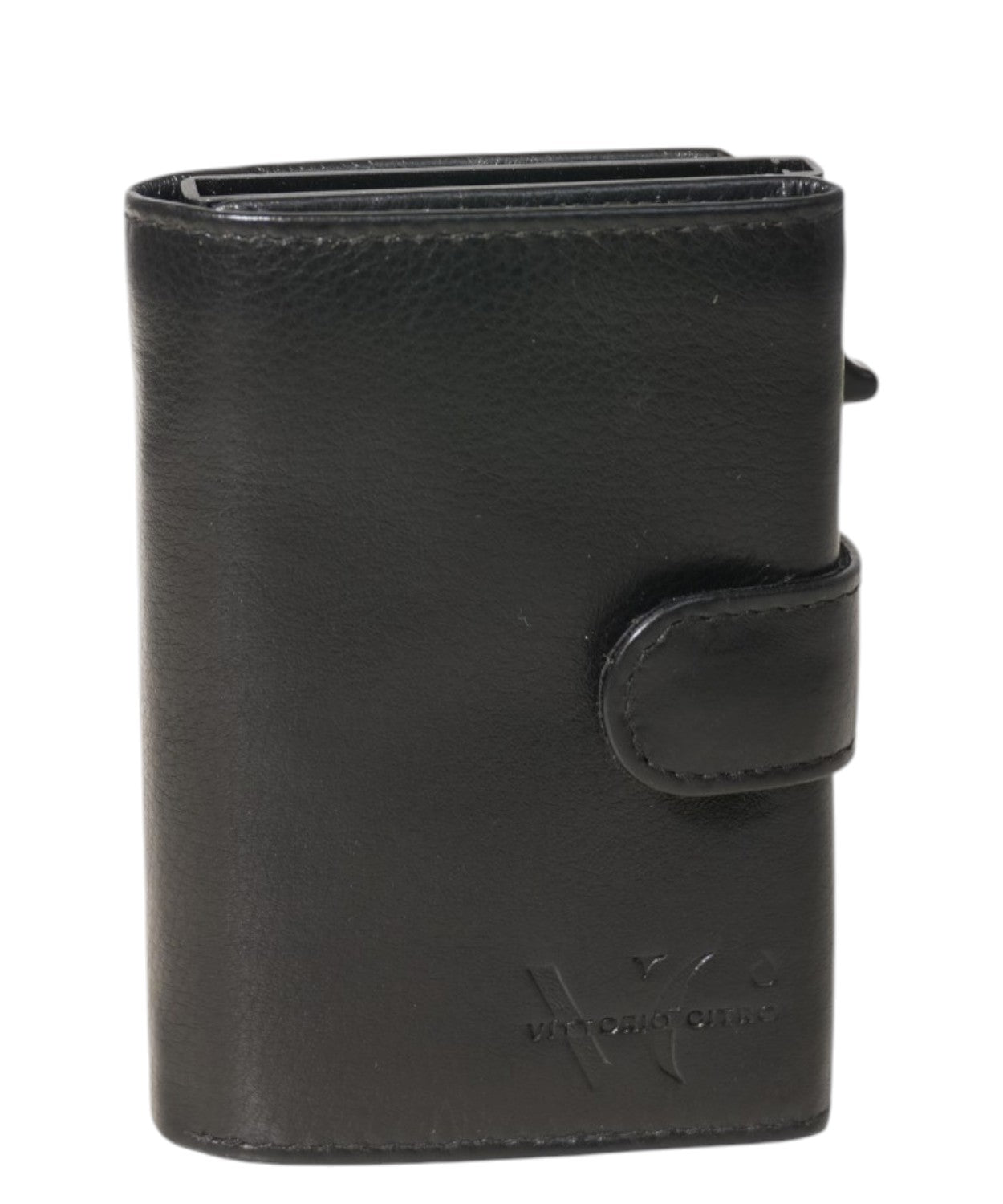 Portafoglio uomo pelle con meccanismo pop up e zip