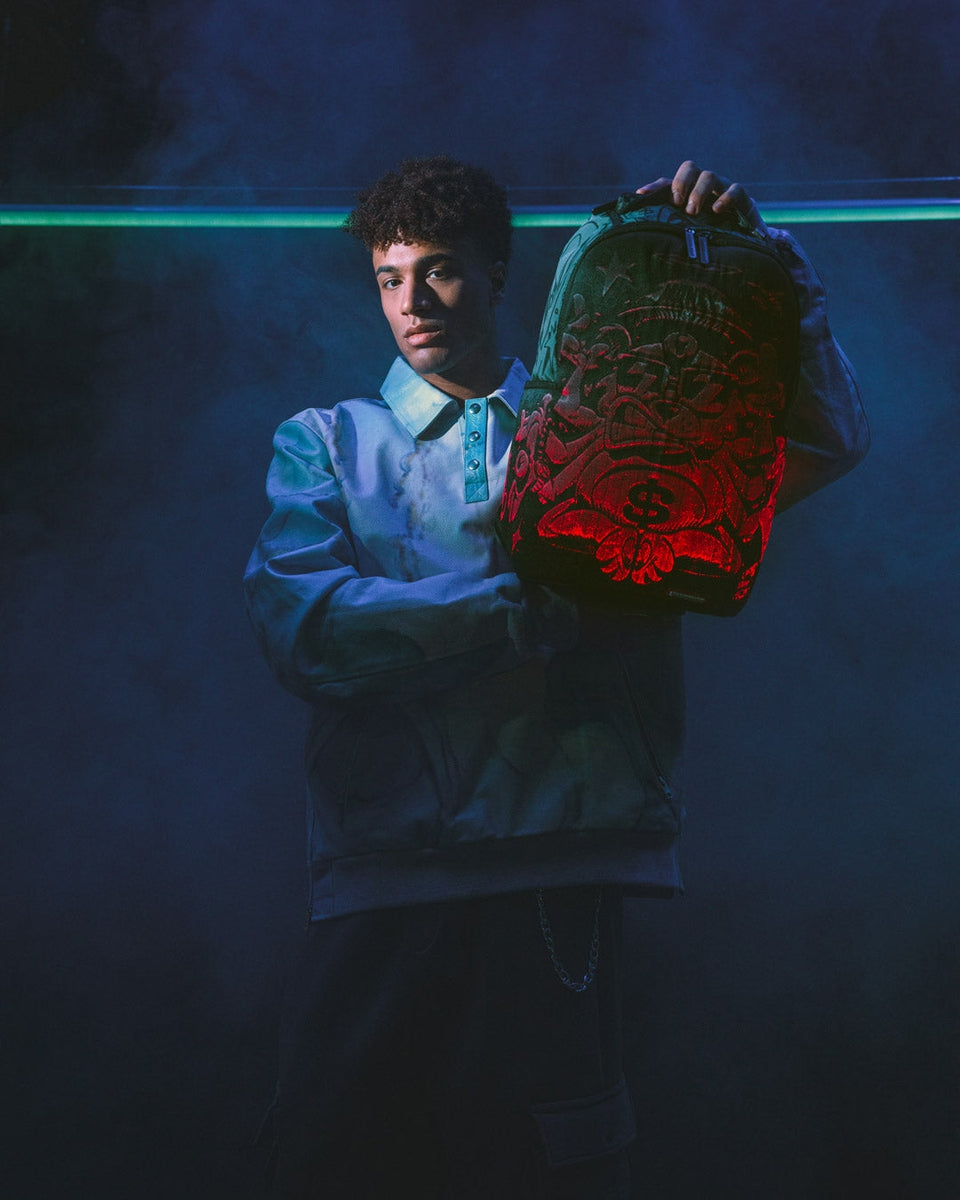 FIBER OPTICS MONEY BACKPACK-Sprayground-Zaini-Vittorio Citro Boutique