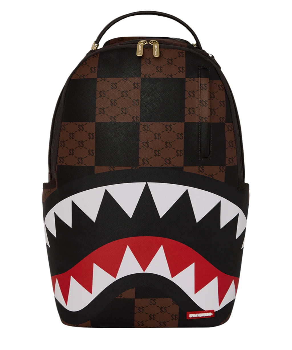 Zaino Sprayground Enlarged Check Paris con Porta Laptop