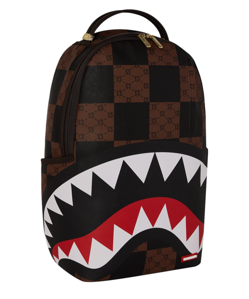 Zaino Sprayground Enlarged Check Paris con Porta Laptop