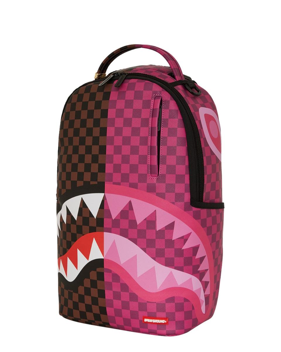 Split Sip Pink Check DLXSV-Sprayground-Zaini-Vittorio Citro Boutique