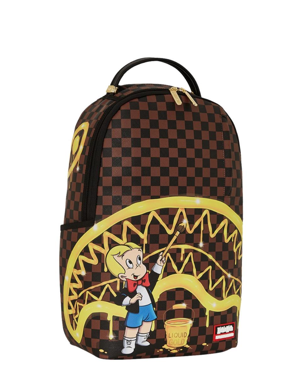 Richie Rich Gold Sharkmouth DLXSV-Sprayground-Zaini-Vittorio Citro Boutique