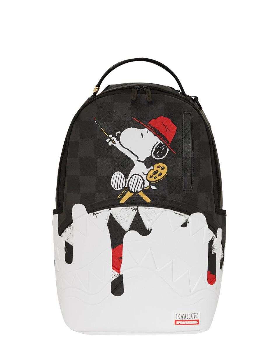 Snoopy Painting Shark-Sprayground-Zaini-Vittorio Citro Boutique