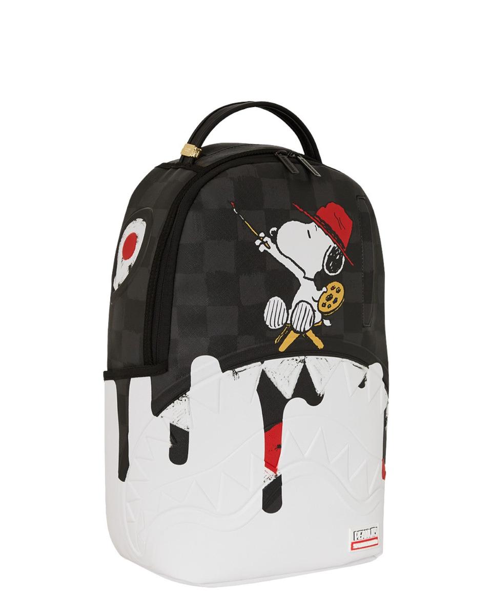 Snoopy Painting Shark-Sprayground-Zaini-Vittorio Citro Boutique