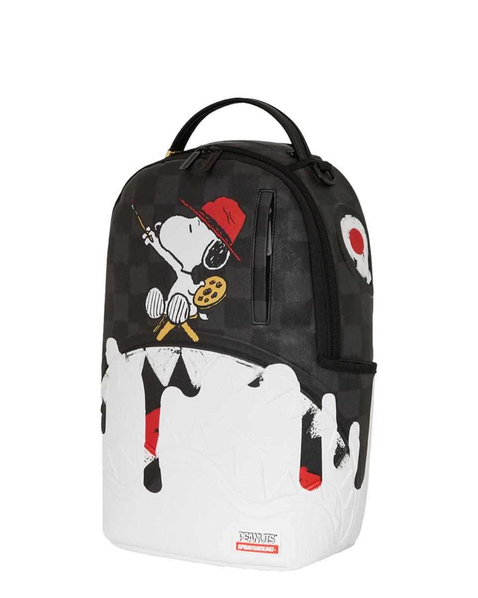 Snoopy Painting Shark-Sprayground-Zaini-Vittorio Citro Boutique