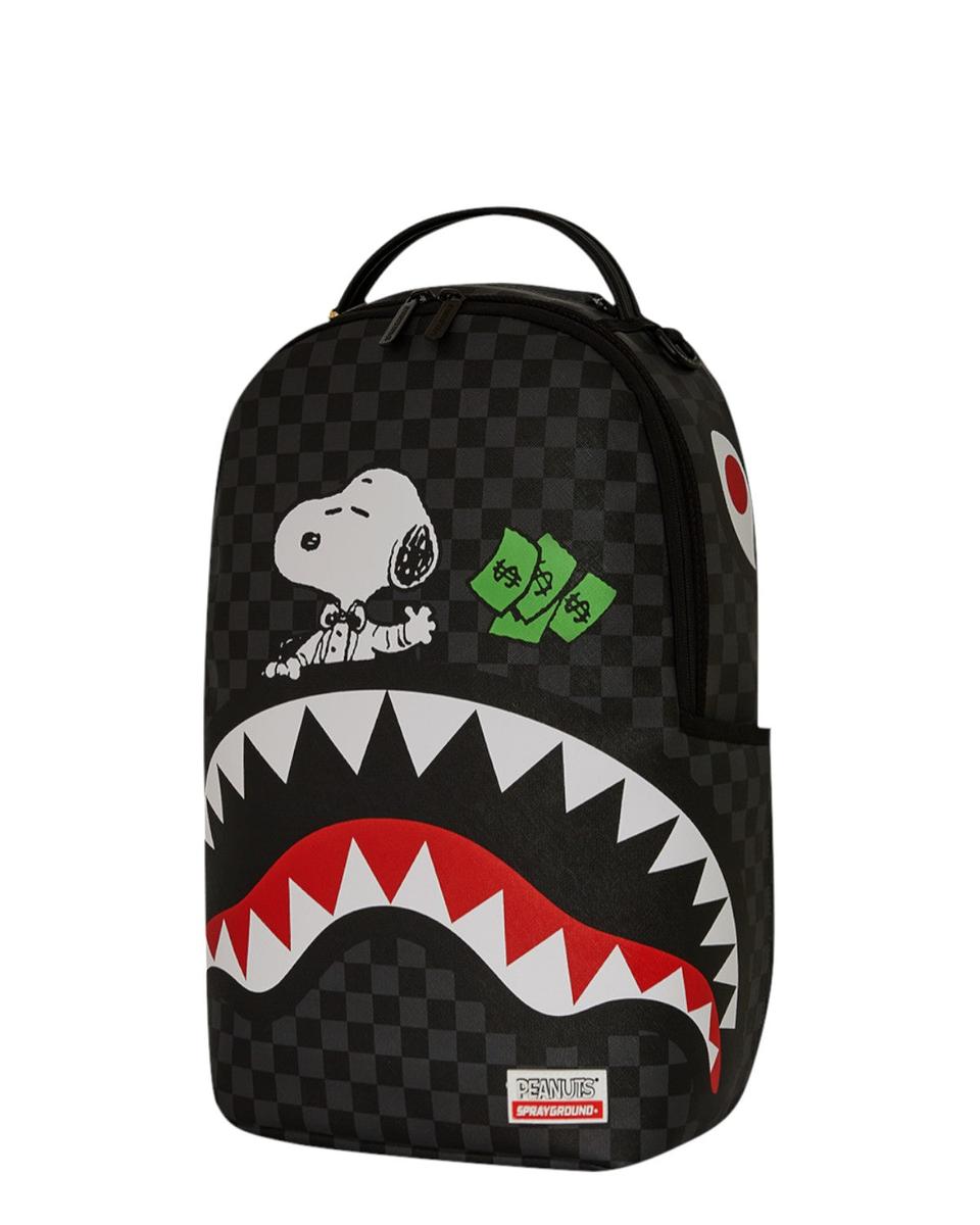 Snoopy Top Shark Money DLXSV-Sprayground-Zaini-Vittorio Citro Boutique