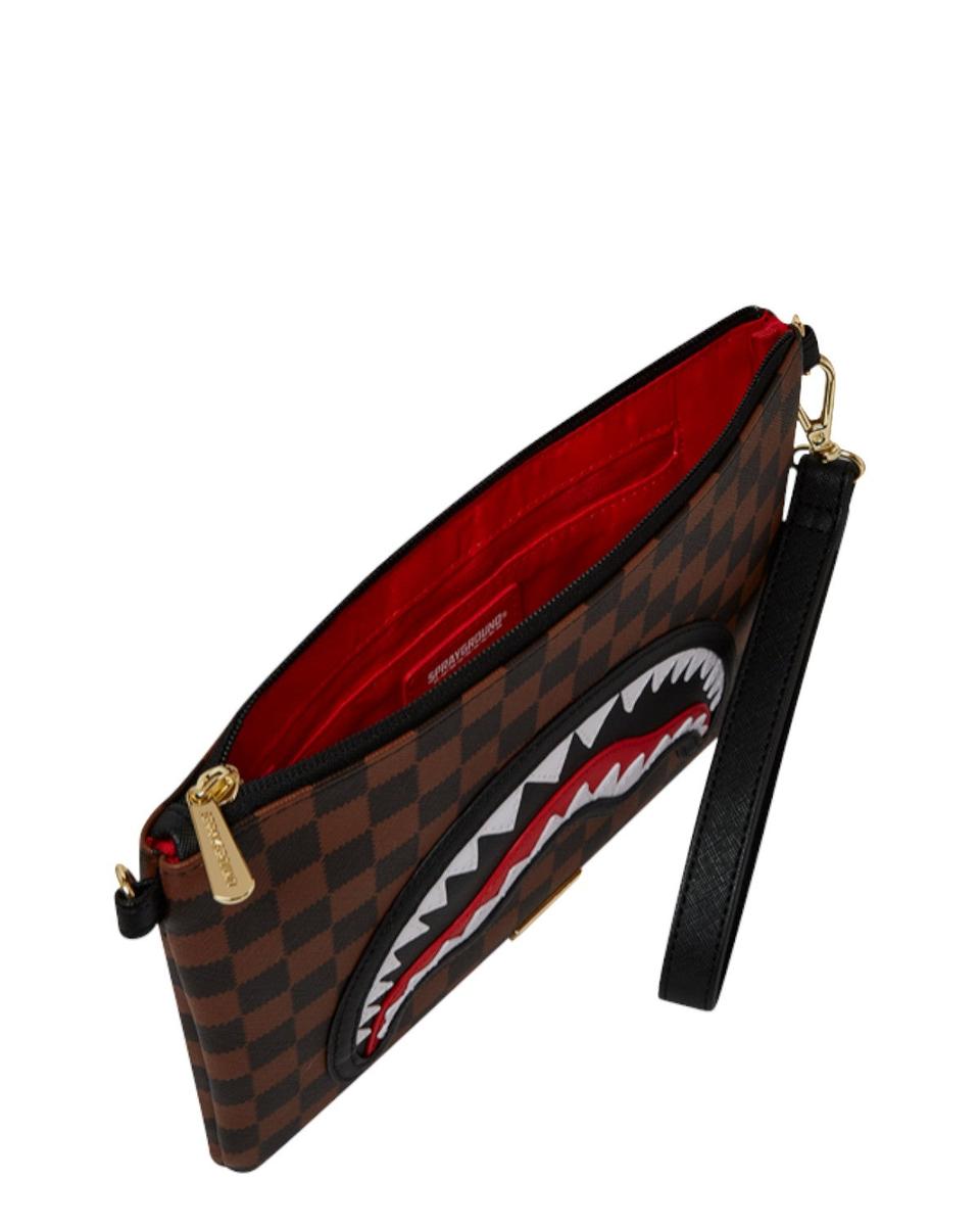 Sawtooth Sharks in Paris Crossover Clutch-Sprayground-Pochette-Vittorio Citro Boutique