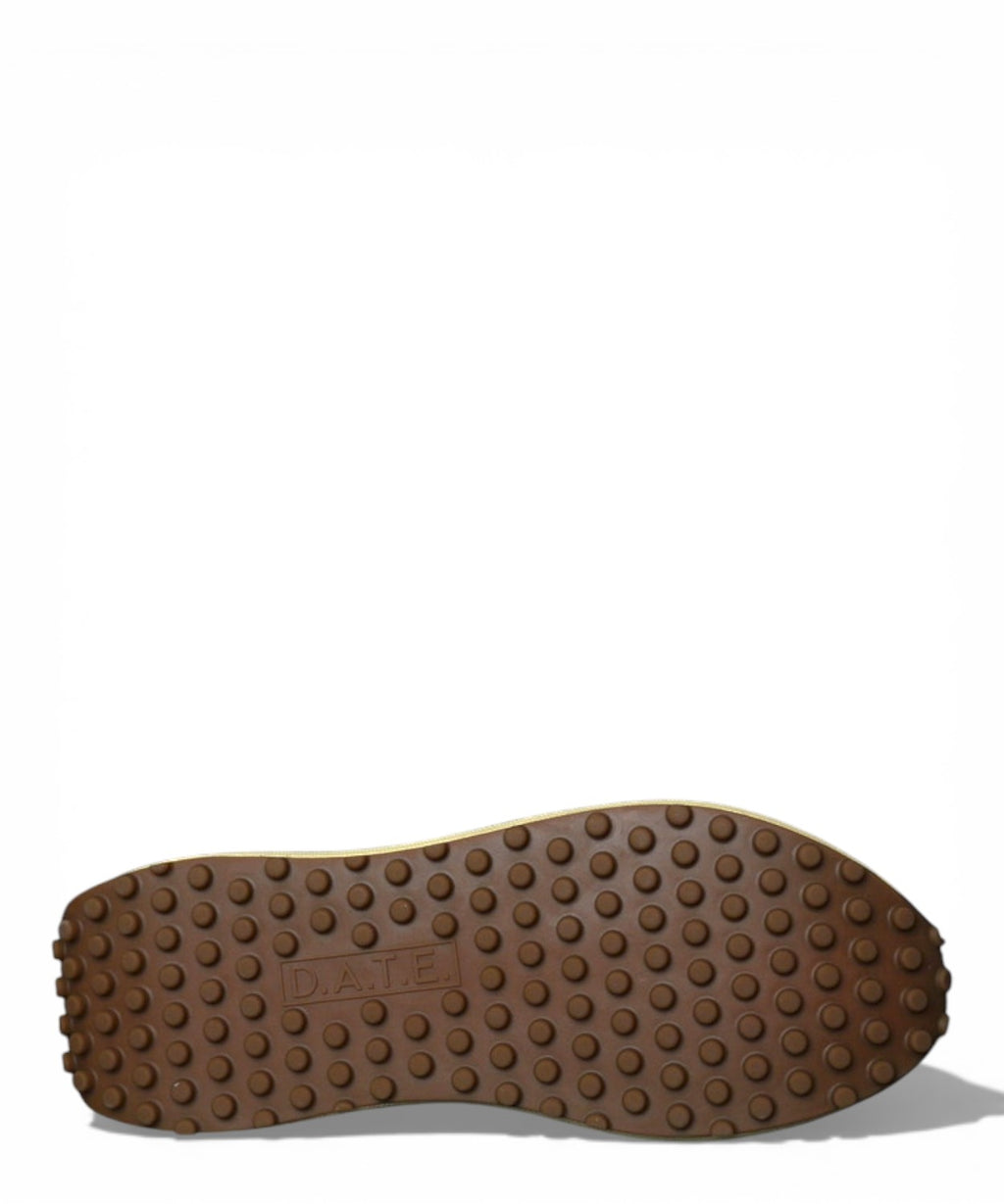 D.A.T.E. Athleta Nylon White-Bordeaux Sneakers