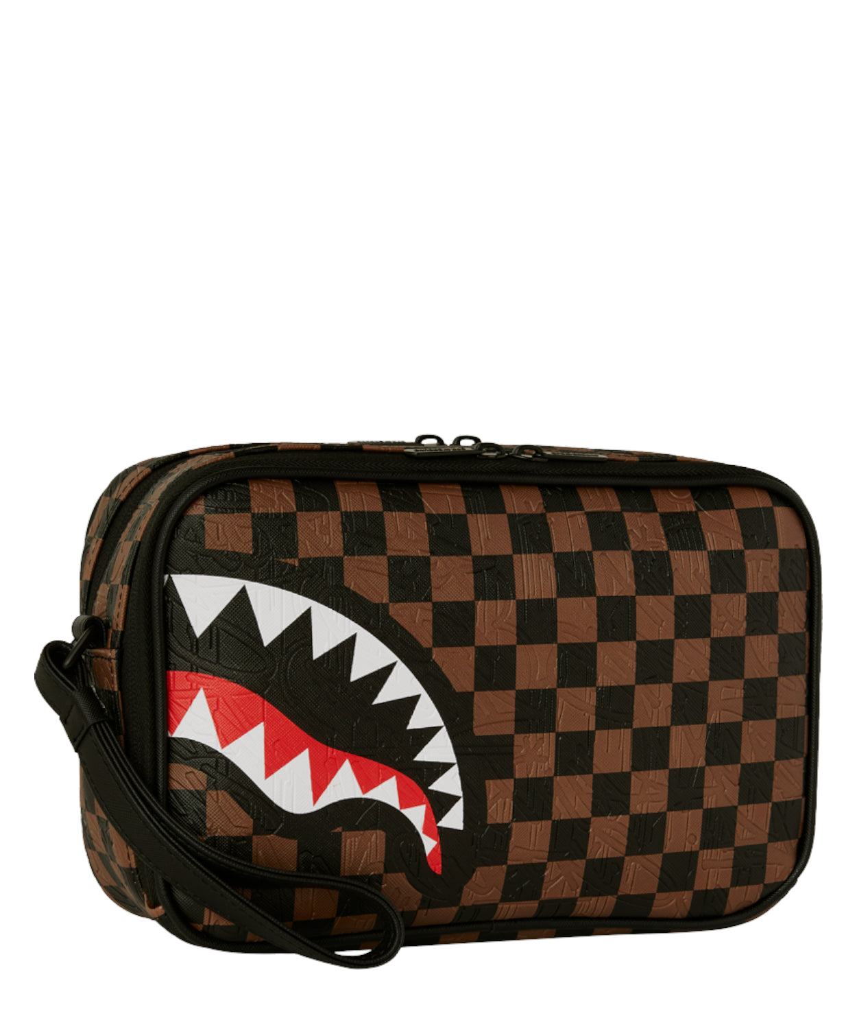 Pochette CHECK 2 EMBOSS Toiletry Bag – Marrone