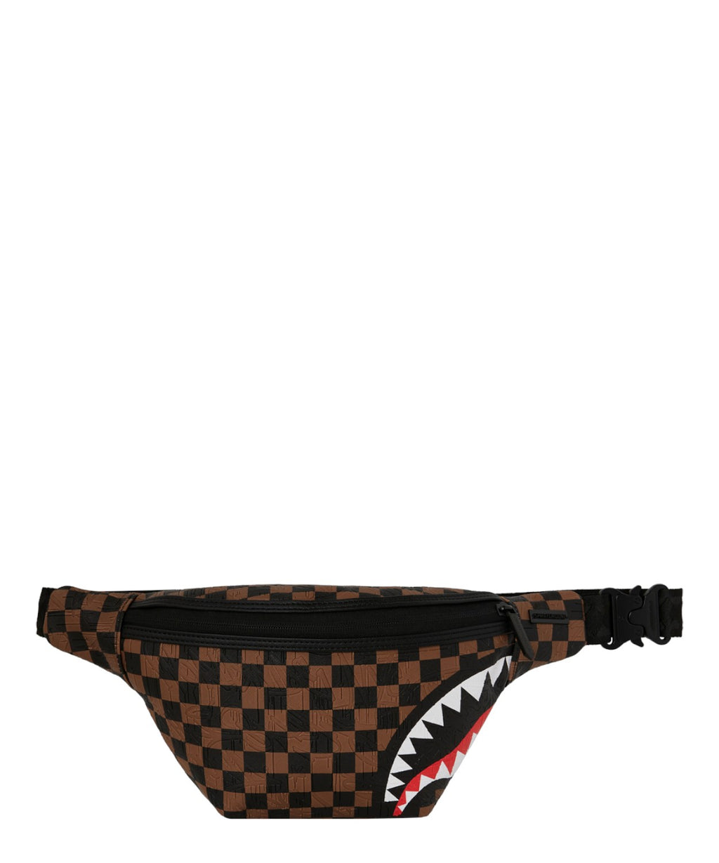 Sprayground Check 2 Emboss Savvy Bandolera