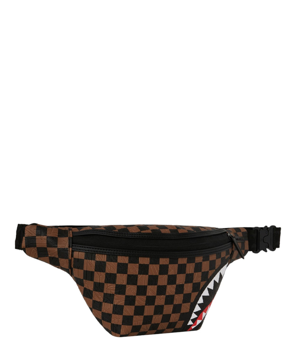 Sprayground Check 2 Emboss Savvy Bandolera