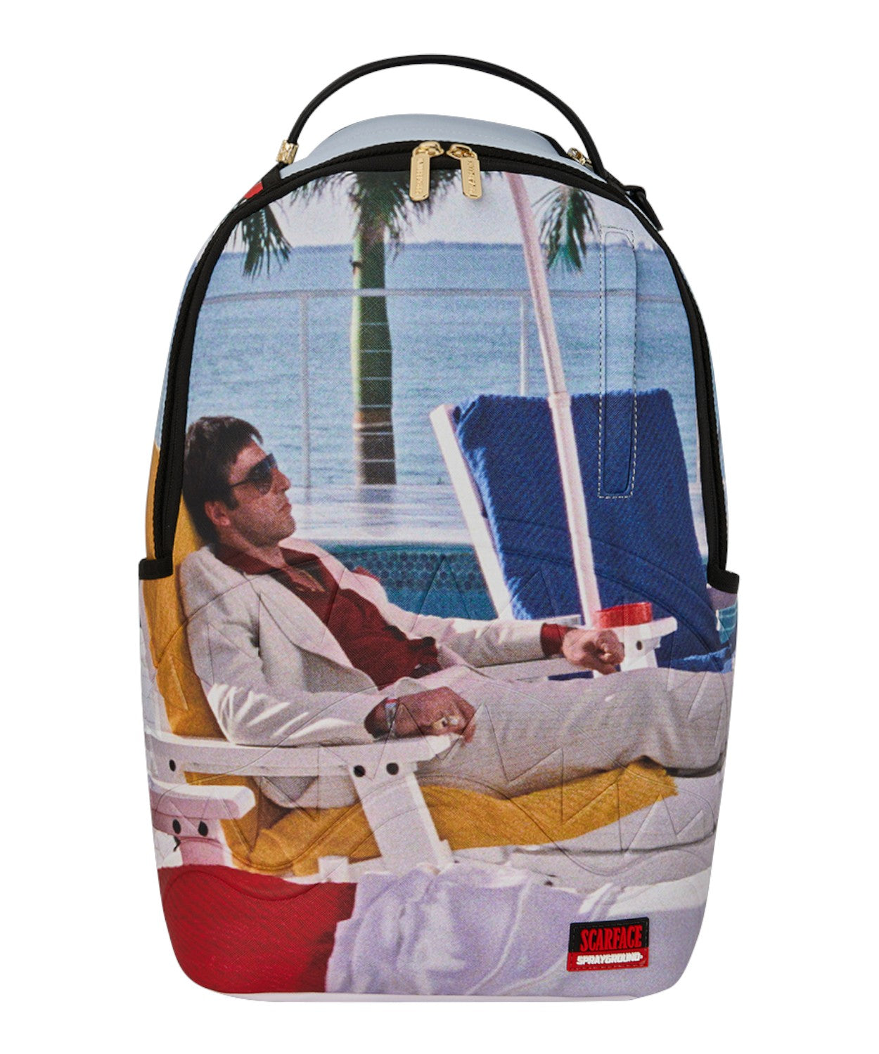 Sprayground Scarface Tony Montana Chillin Backpack