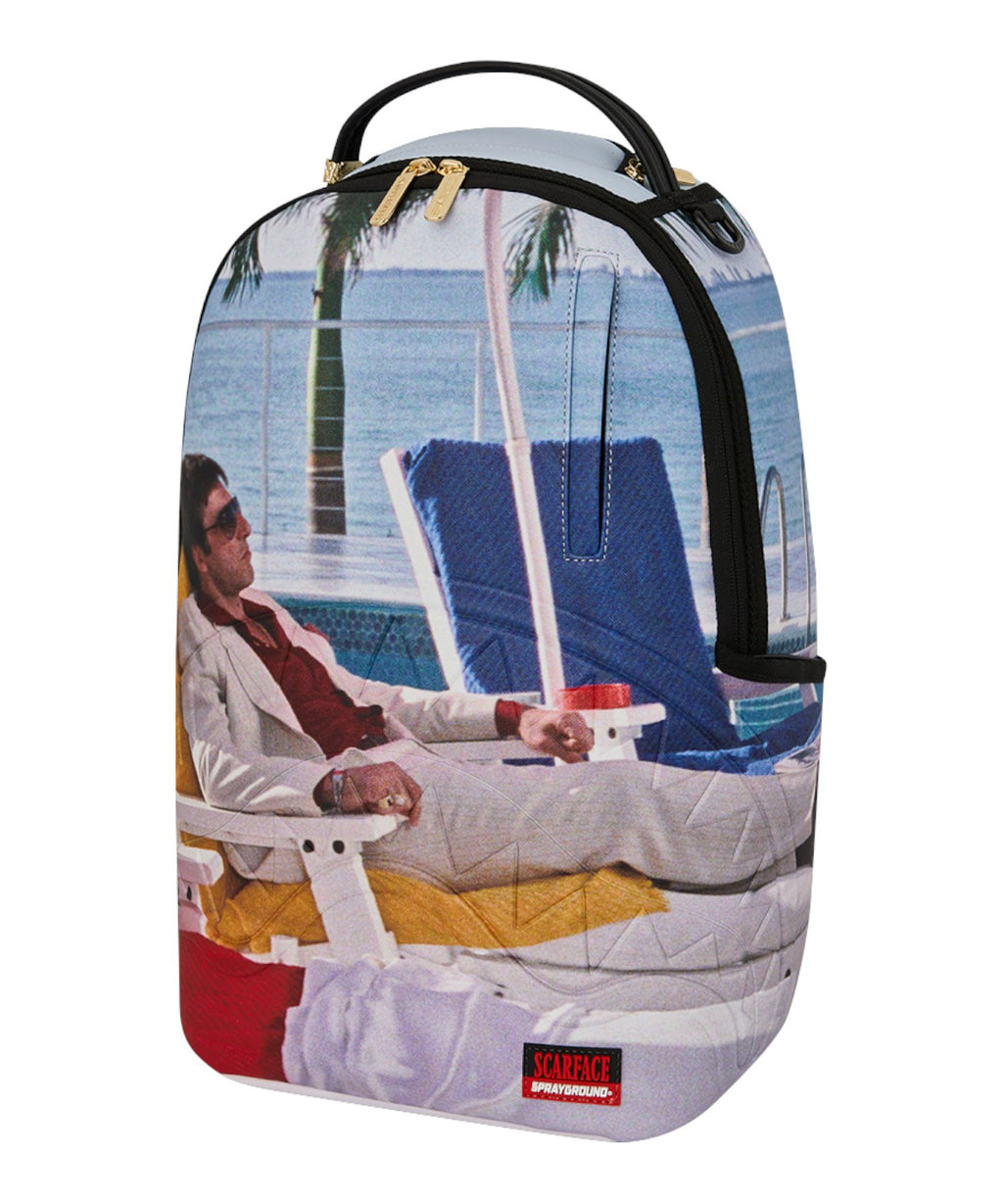 Sprayground Scarface Tony Montana Chillin Backpack