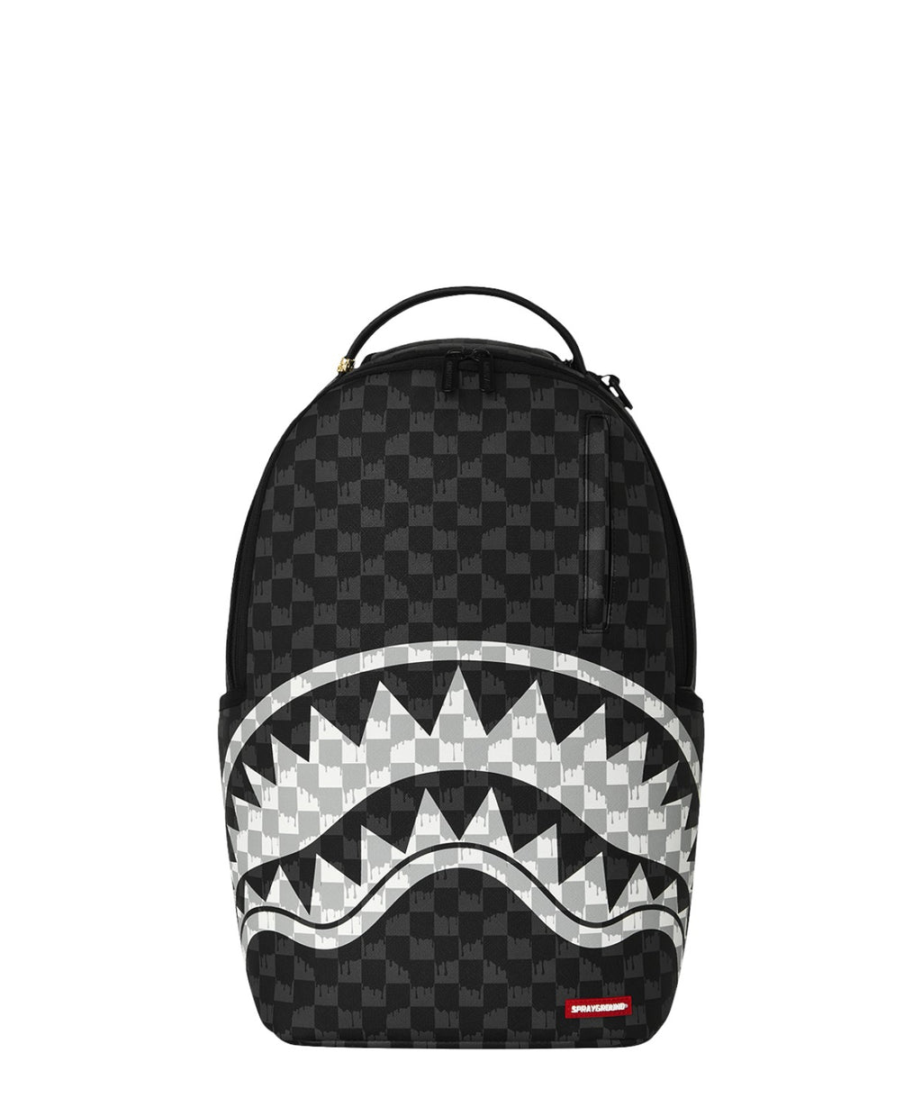 Zaino Sprayground Black and White Drip Check