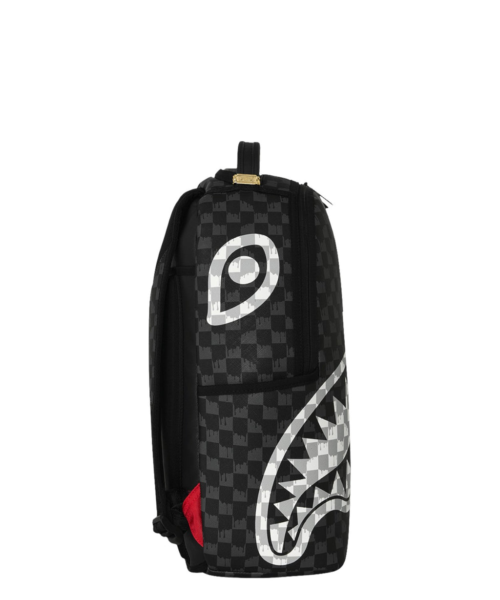 Zaino Sprayground Black and White Drip Check