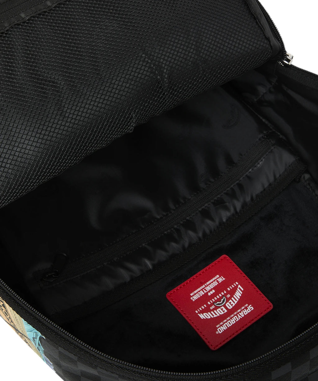 Zaino Sprayground Monopoly Money Stacks DLXSV