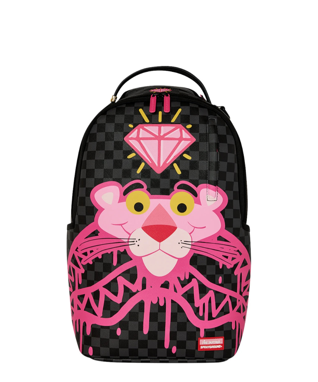 Sprayground Pink Panther backpack with graphic