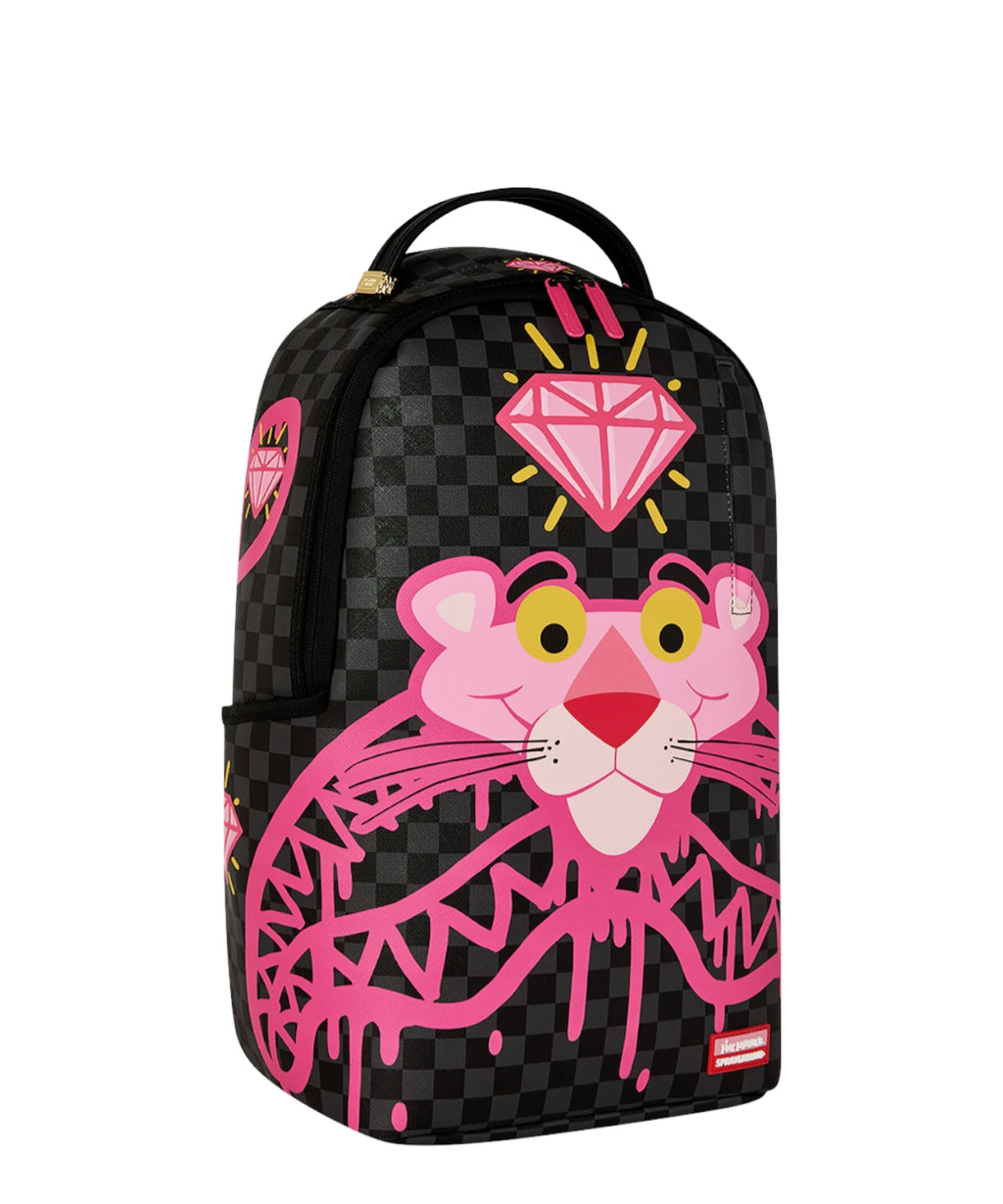 Sprayground Pink Panther backpack with graphic