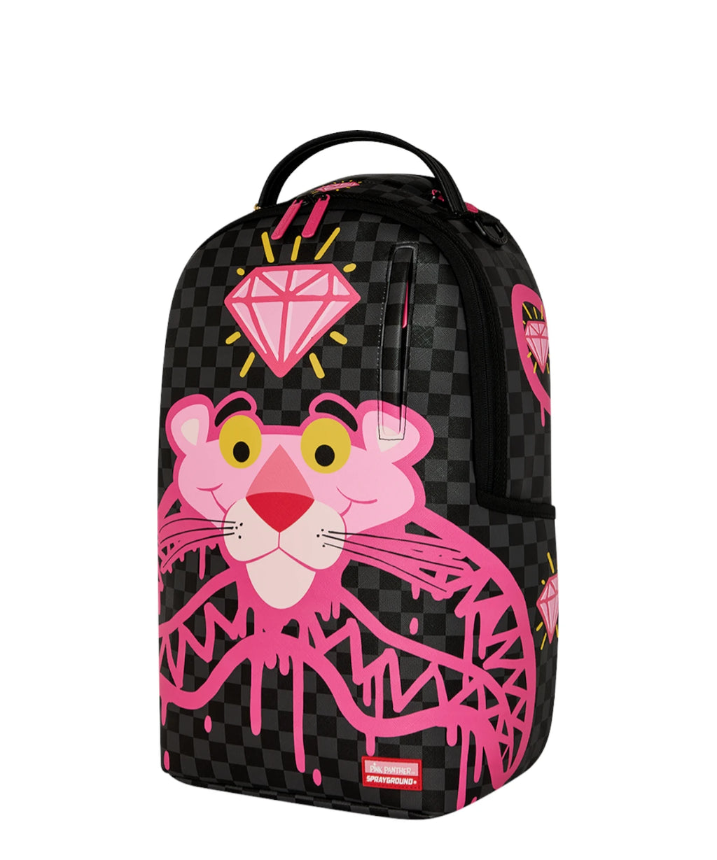 Sprayground Pink Panther backpack with graphic